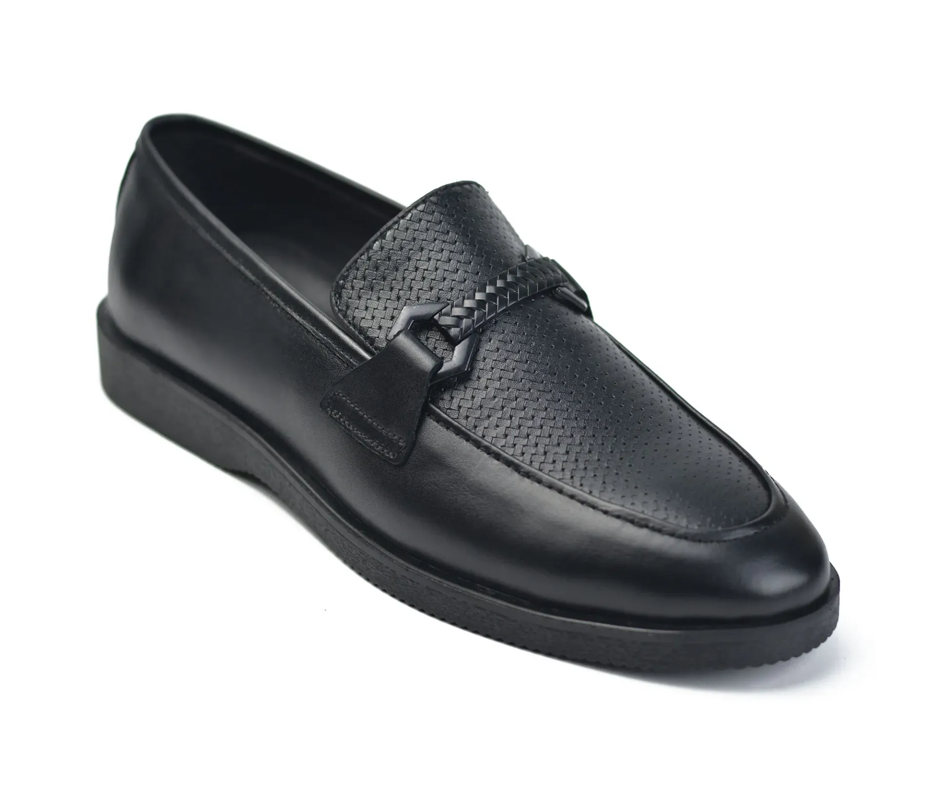 [20710140] Classic Oxford shoes made from genuine cowhide leather (٤٠, اسود)