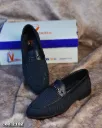 fabric loafers from rubber sole