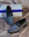 fabric loafers from rubber sole