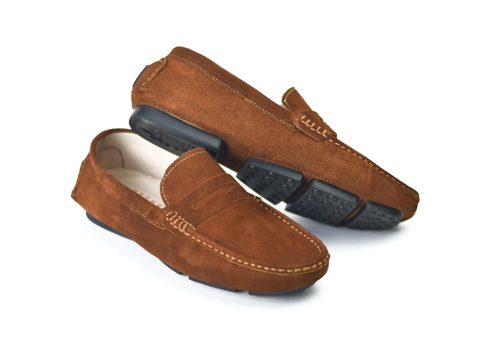 Pans AlYou Turkish Suede Shoes with Rubber Sole