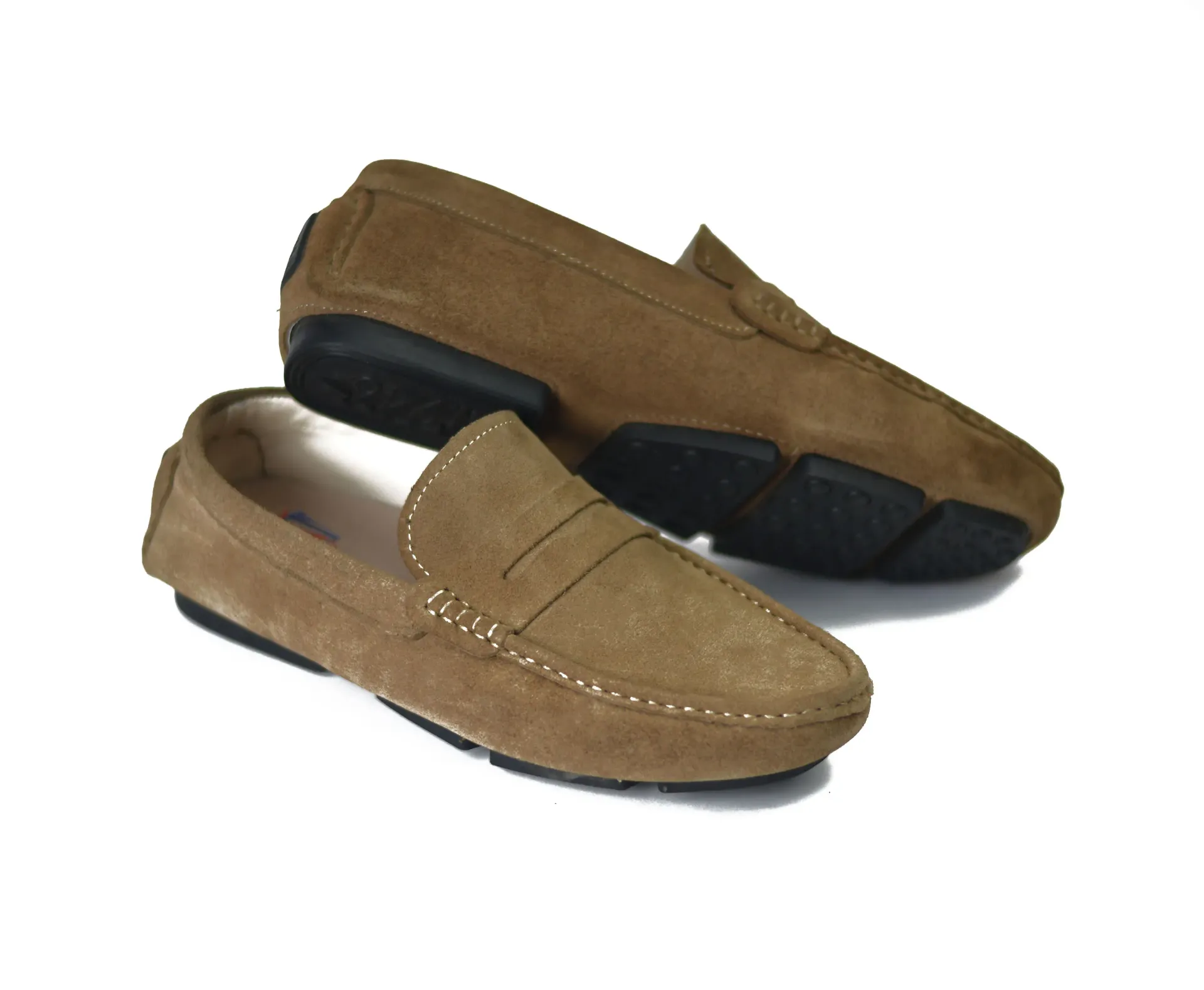 Pans AlYou Turkish Suede Shoes with Rubber Sole
