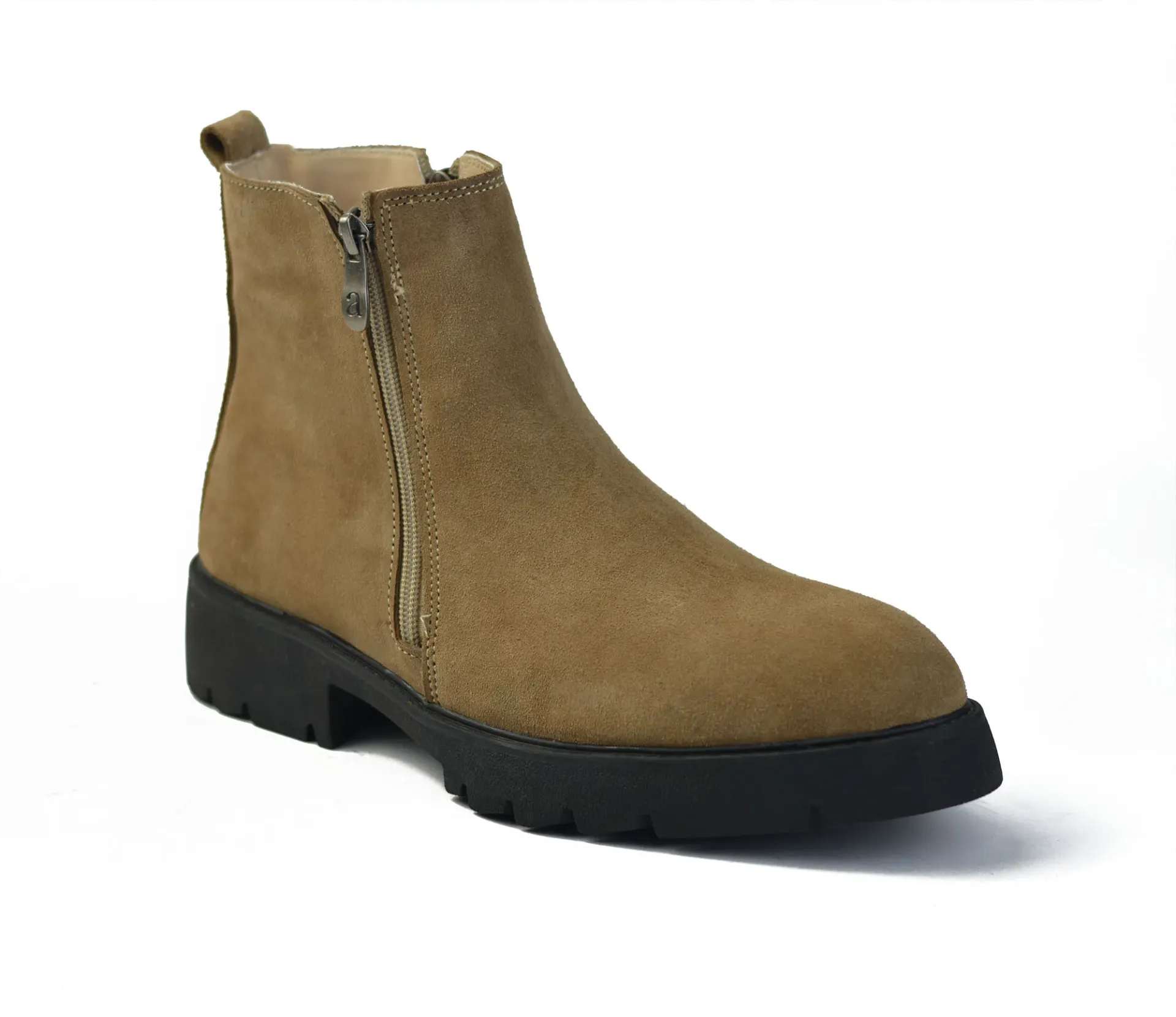 Half boot suede natural leather 2 sosteh