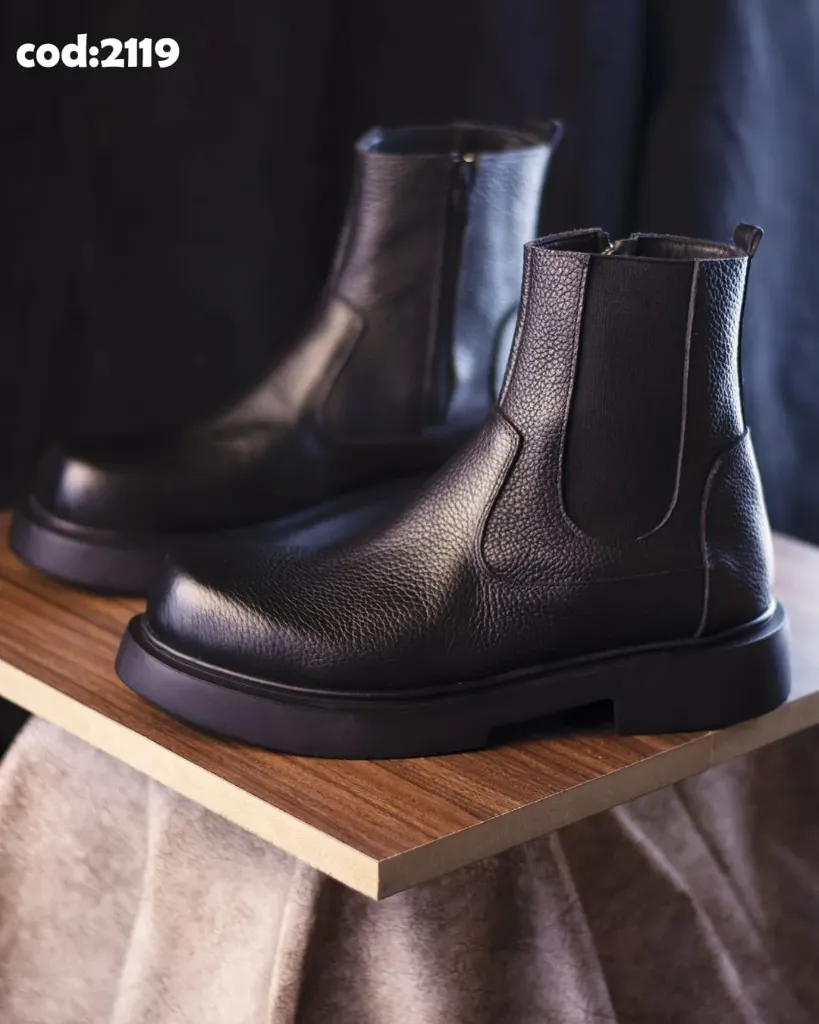 [21190141] Harley boots, genuine leather, foam sole (٤١)