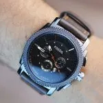 Fossil genuine leather watch