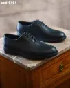 Oxford shoes, genuine leather, rubber sole, code 2121