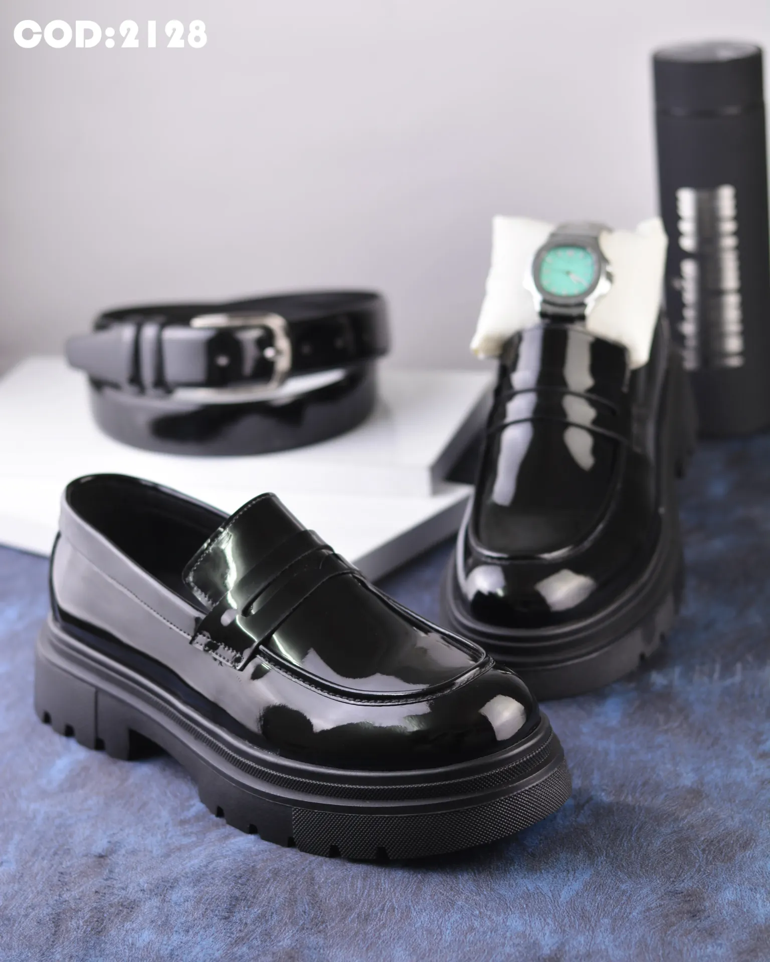 [21280141] Chunky Loafer Vernet Lightweight Foam Sole cod2128 (41)