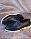 Penny loafers made from genuine leather with an EVA sole