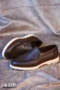 Penny loafers made from genuine leather with an EVA sole