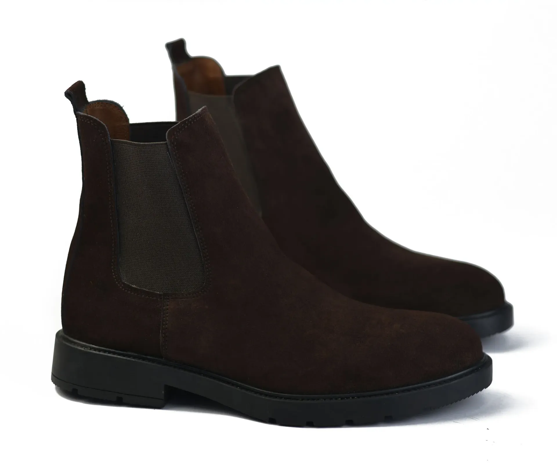 Suede Chelsea boots