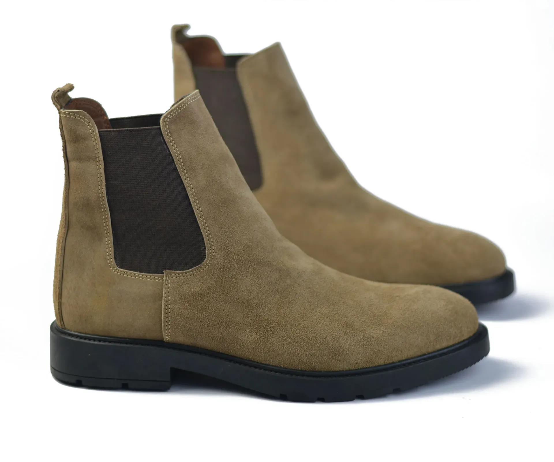 Suede Chelsea boots