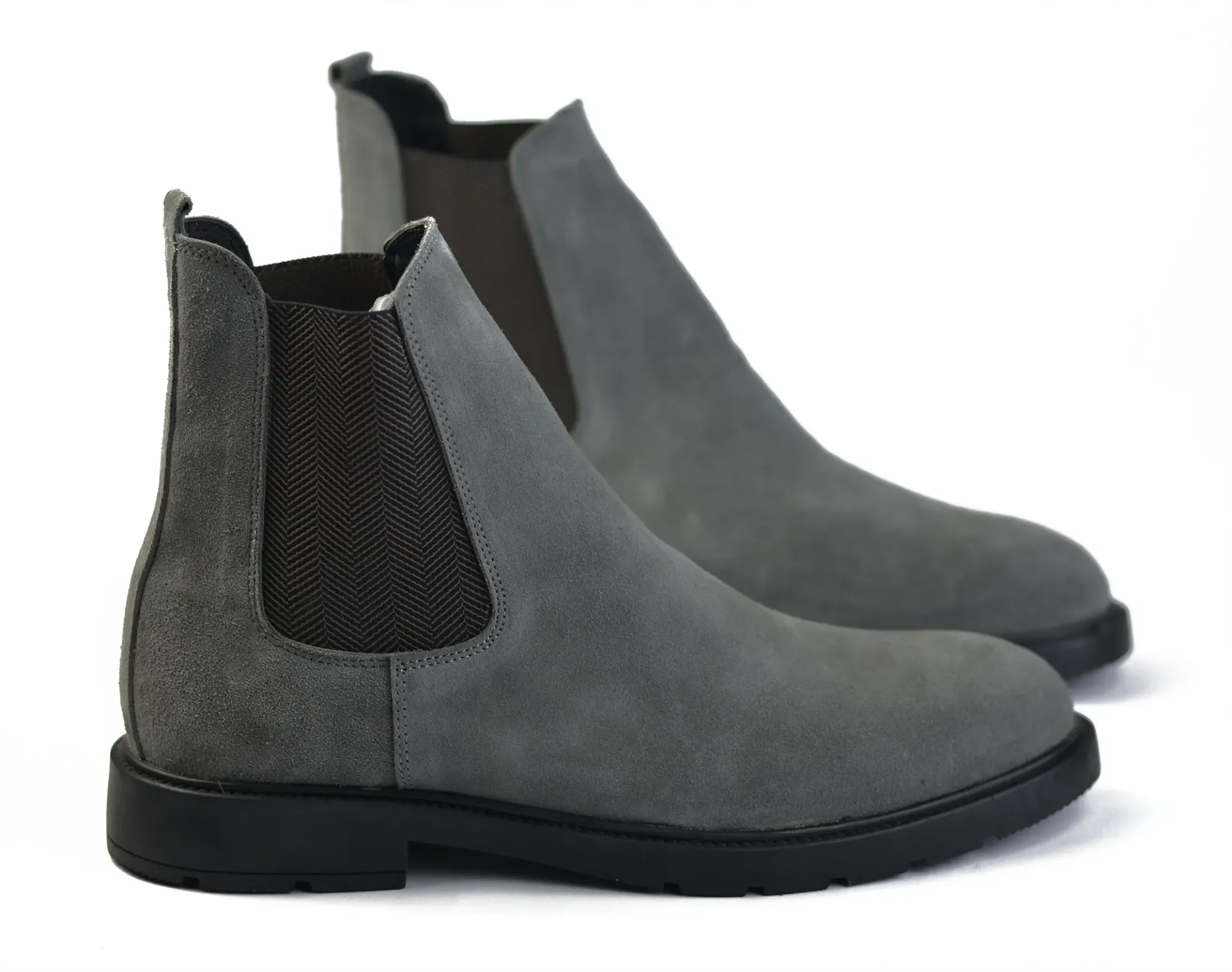 Suede Chelsea boots