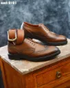 Oxford shoes, genuine leather and rubber sole, code 2101