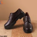 حذاء تشانكي جلد طبيعي نعل رابر كود 2098