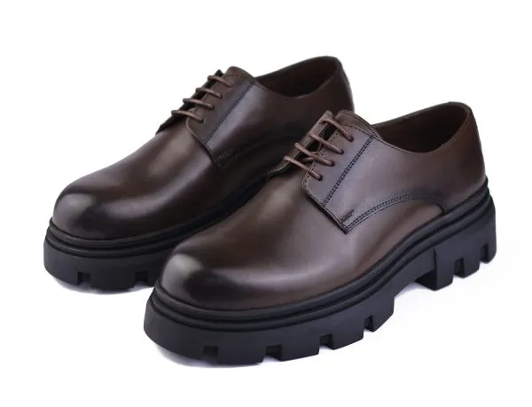 Chunky shoes - genuine leather - foam sole 2116