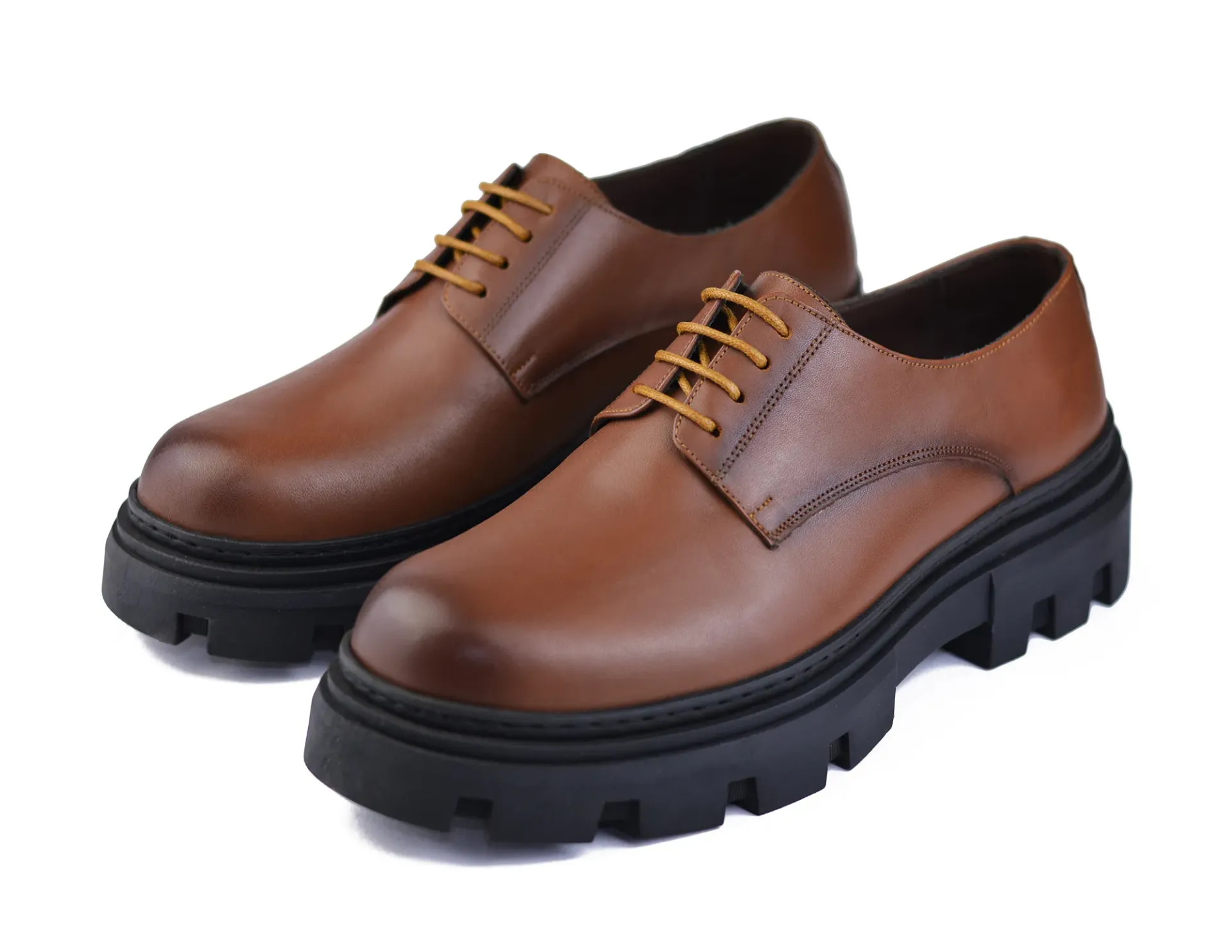 Chunky shoes - genuine leather - foam sole 2116